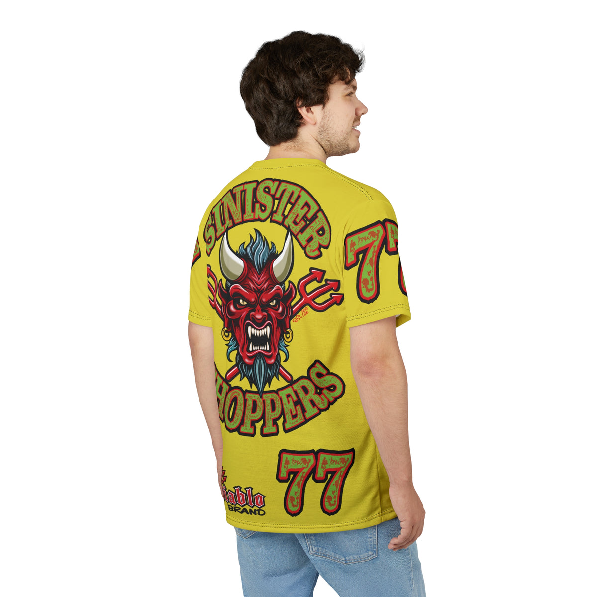 VERY Special HIVIZ Sinister Choppers BIG D SUPER T— Ride Cool, Look Cool in our Best Super Tee