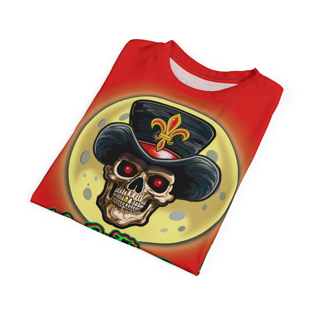 Voodoo Motorcycles HiViz Badass Super Tee, Unique Graphic Tee, Custom HiViZ Apparel