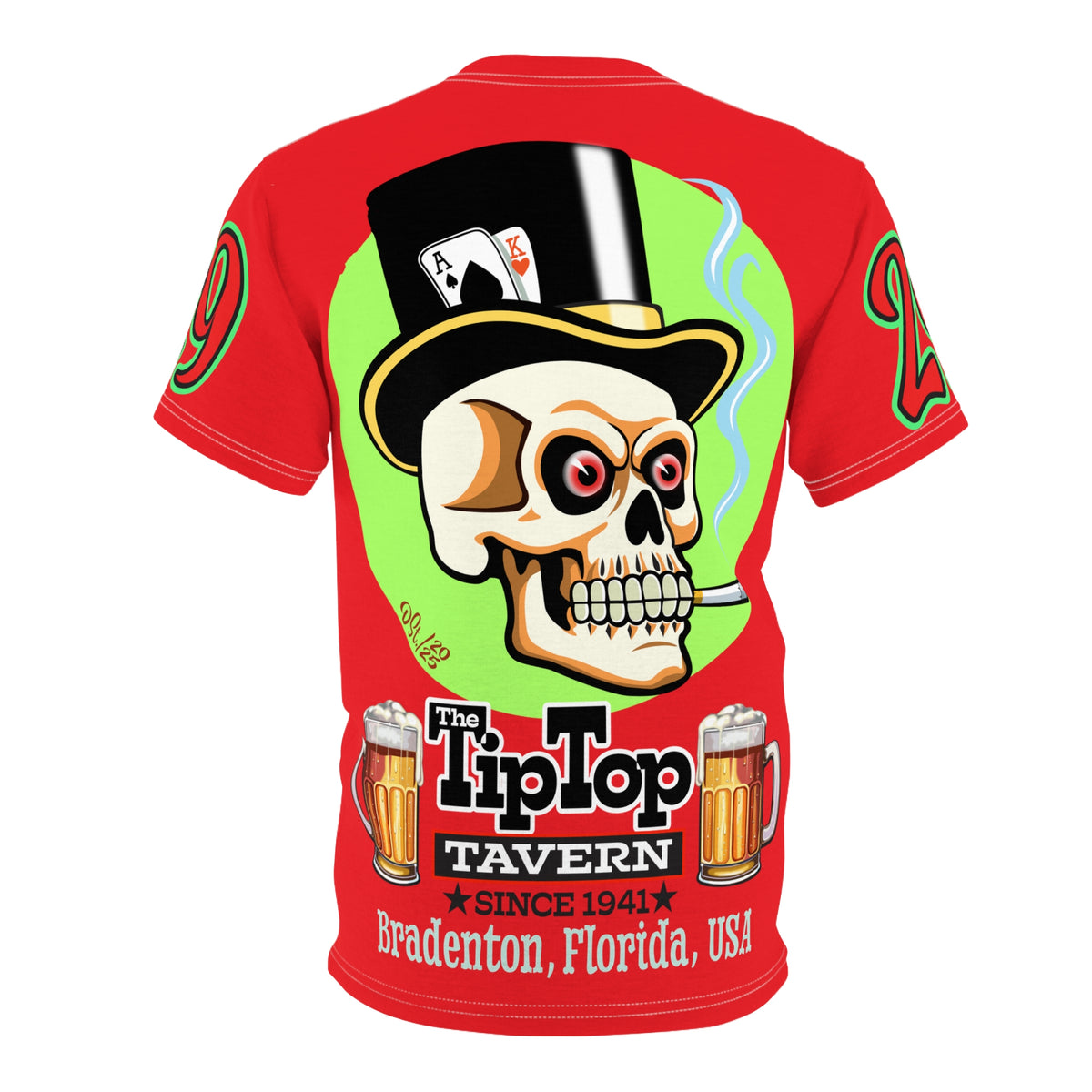 Tip Top Tavern Dive Bar Super Tee - America's Best Dive Bar, Bikes Beers Babes & Bros. - Biker Bar Tee
