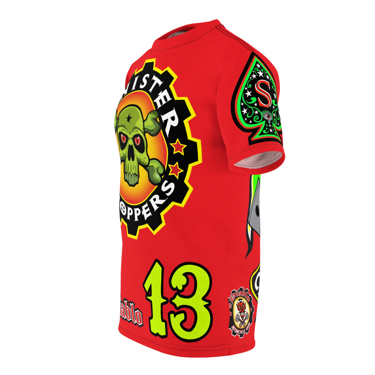 Sinister Choppers Red Baron Spectacular Road Warrior Super Tee