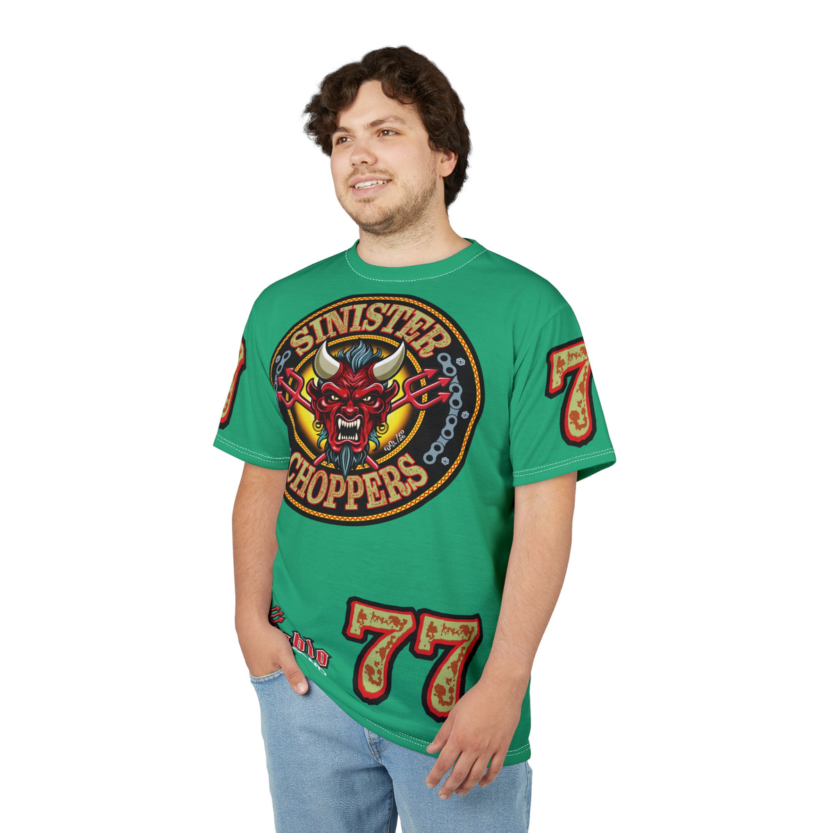 Sinister Choppers BIG D SPECIAL SUPER T— Ride Cool Look Cool in our Best Super Tee