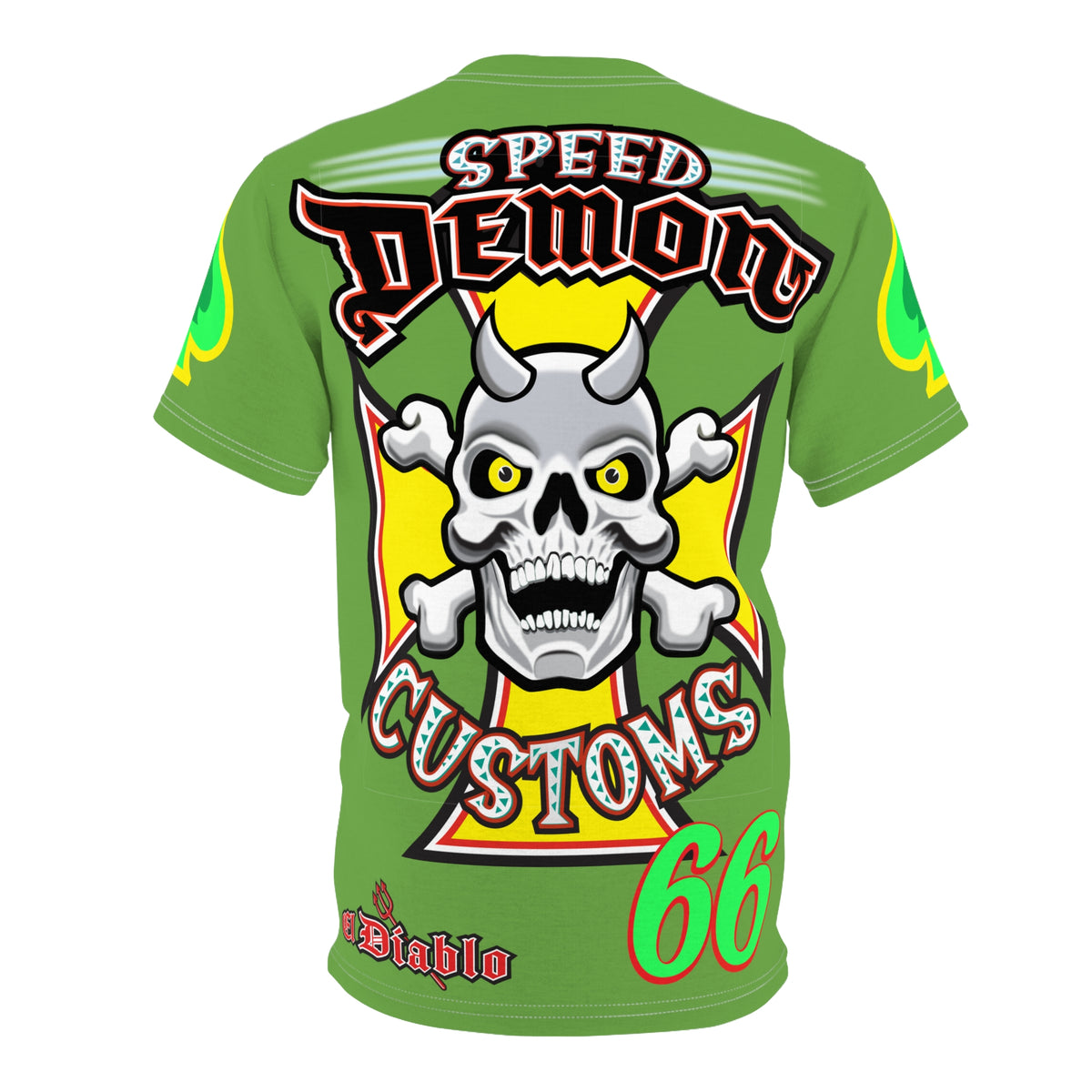 Speed Demon Customs HiViz, High Comfort & Performance Riding Tee Shirt