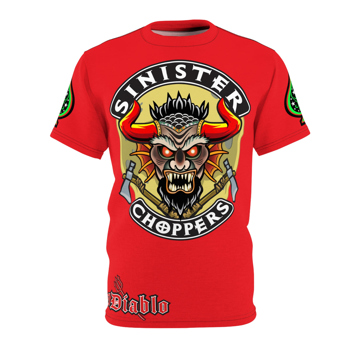 Sinister Choppers HiViz Super Tee - The Very Best Motorcycle Riding Super Tee !!!!!
