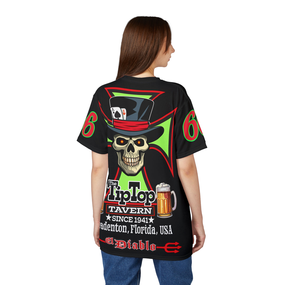Tip Top Tavern Dive Bar Super Tee (*Limited Edition) - America's Best Dive Bar, Bikes Beers Babes & Bros. - Honouring Biker Bar Tee
