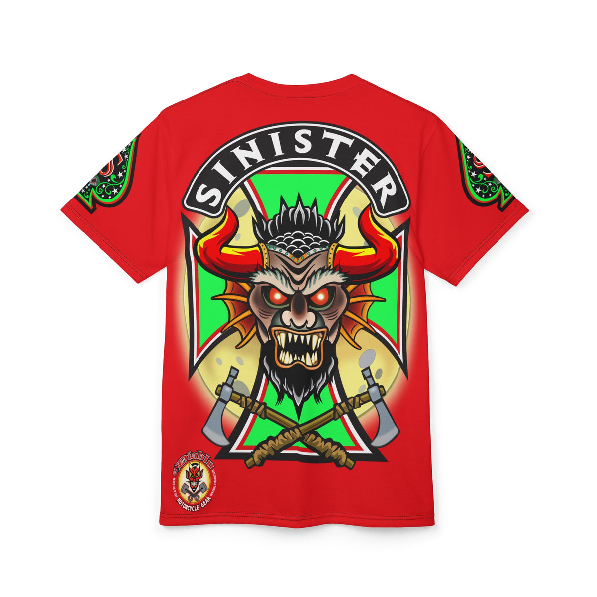 Sinister Choppers HiViz Super Tee - The Very Best Motorcycle Riding Super Tee !!!!!