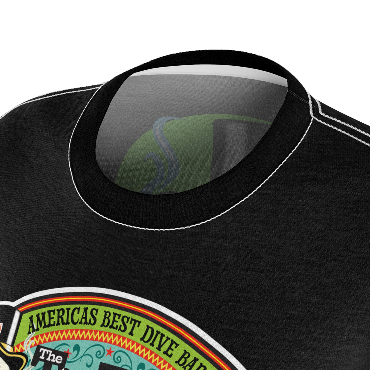 Women's Cut Tip Top Tavern Graphic Tee — Dive Bar Logo