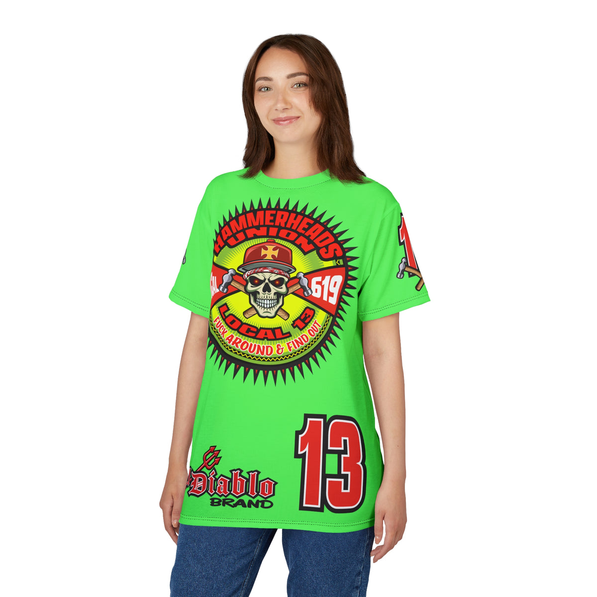 Very Special Hammerheads Union Tee — SoCal Local 519 Lumina HiViZ Graphic T-Shirt