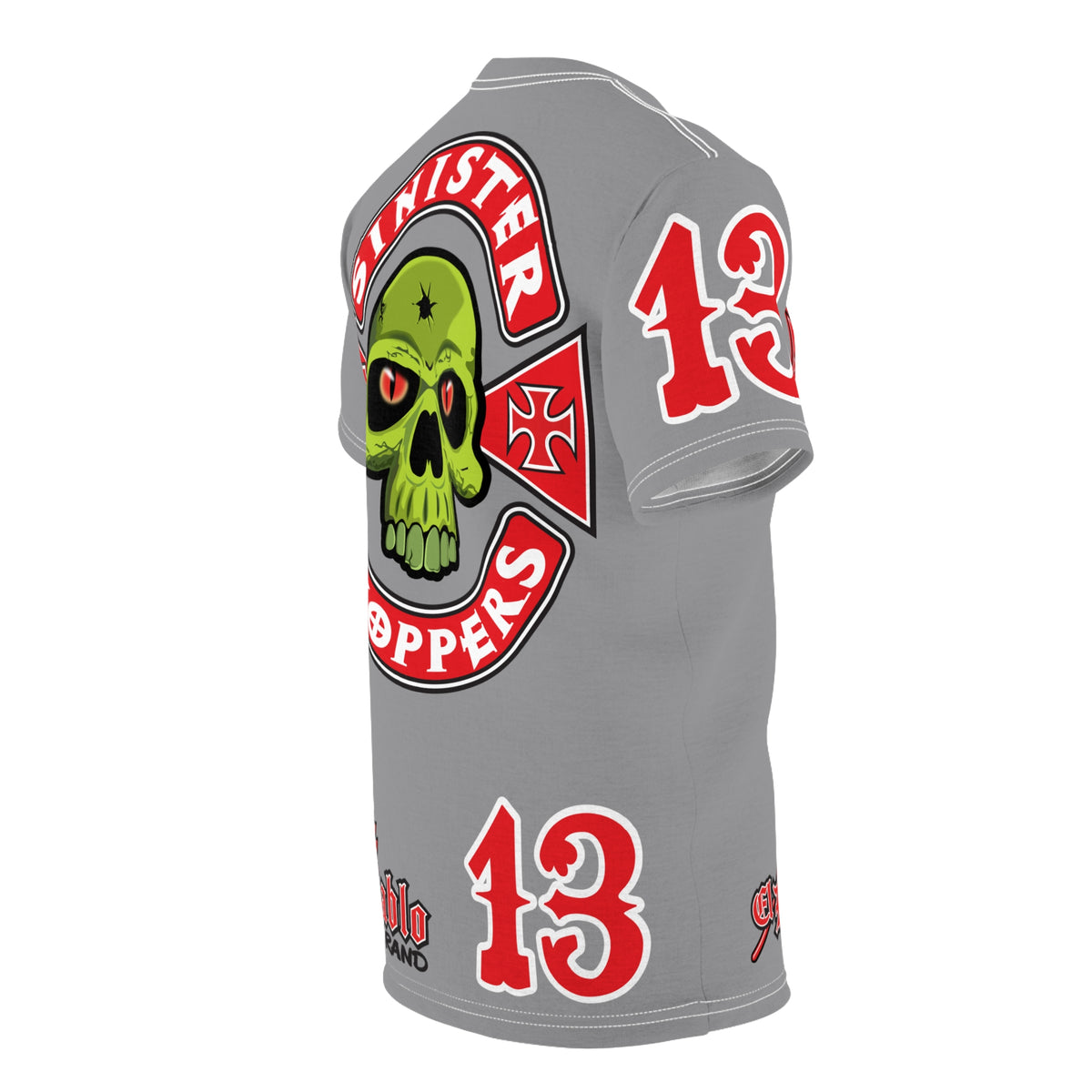 SRT Sinister Choppers  Super Tee - Clean, Beautiful, Design - Outrageous Biker Gear