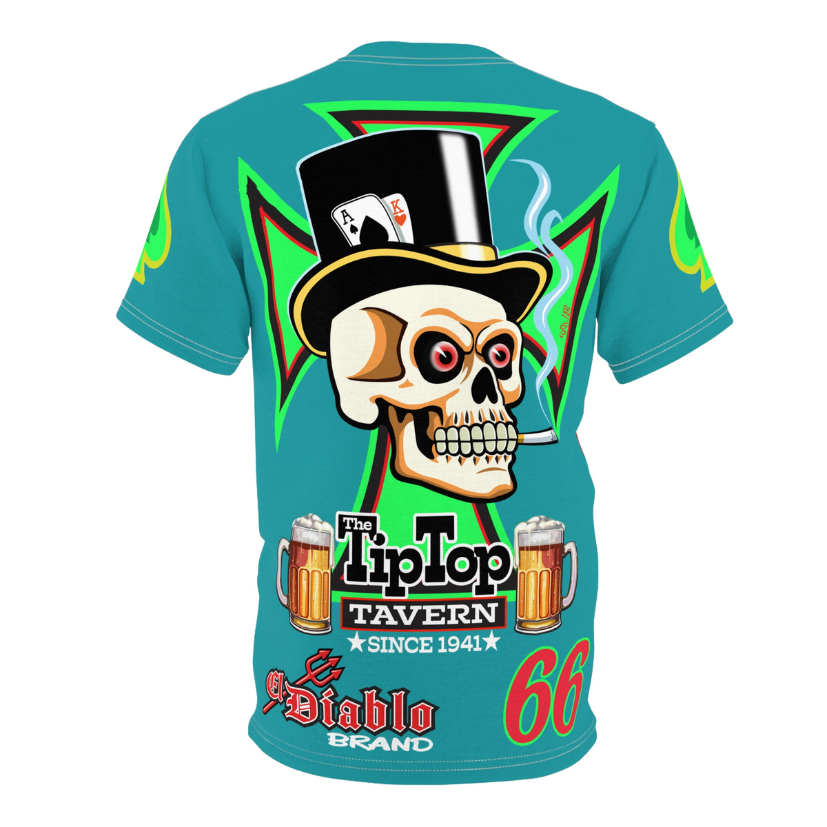 Tip Top Tavern Dive Bar Super Tee - America's Best Dive Bar, Bikes Beers Babes & Bros. - Biker Bar Tee