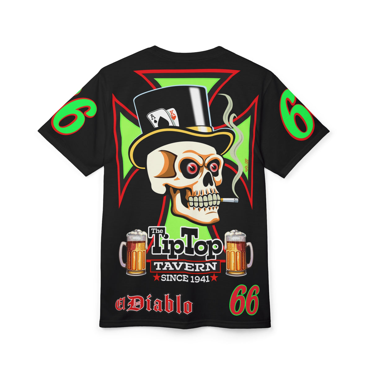 Tip Top Tavern Dive Bar Super Tee - America's Best Dive Bar - Bikes Beers Babes & Bros. - Biker Bar Tee