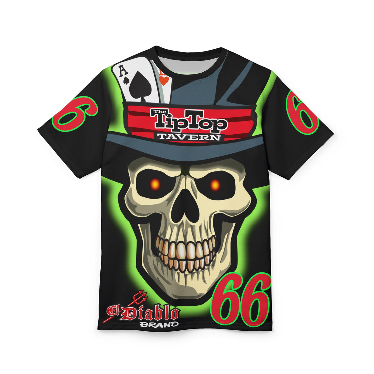 SRT Tip Top Tavern Dive Bar Super Riding Tee (*Limited Edition) - Florida's Best Dive Bar, Bikes Beers Babes & Bros. - Honouring Biker Bar Tee