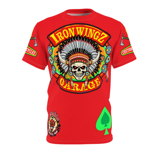 Iron WingZ Customs HiViz High Performance Motorcycle Riding Super Tee