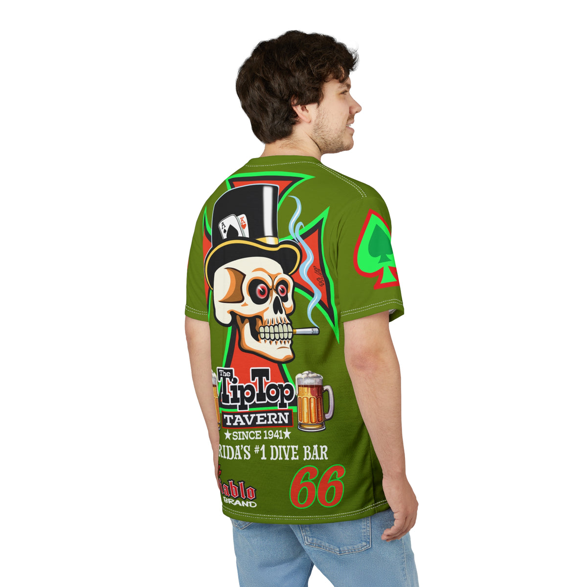 Tip Top Tavern Dive Bar Super Tee - America's Best Dive Bar, Bikes Beers Babes & Bros. - Biker Bar Tee