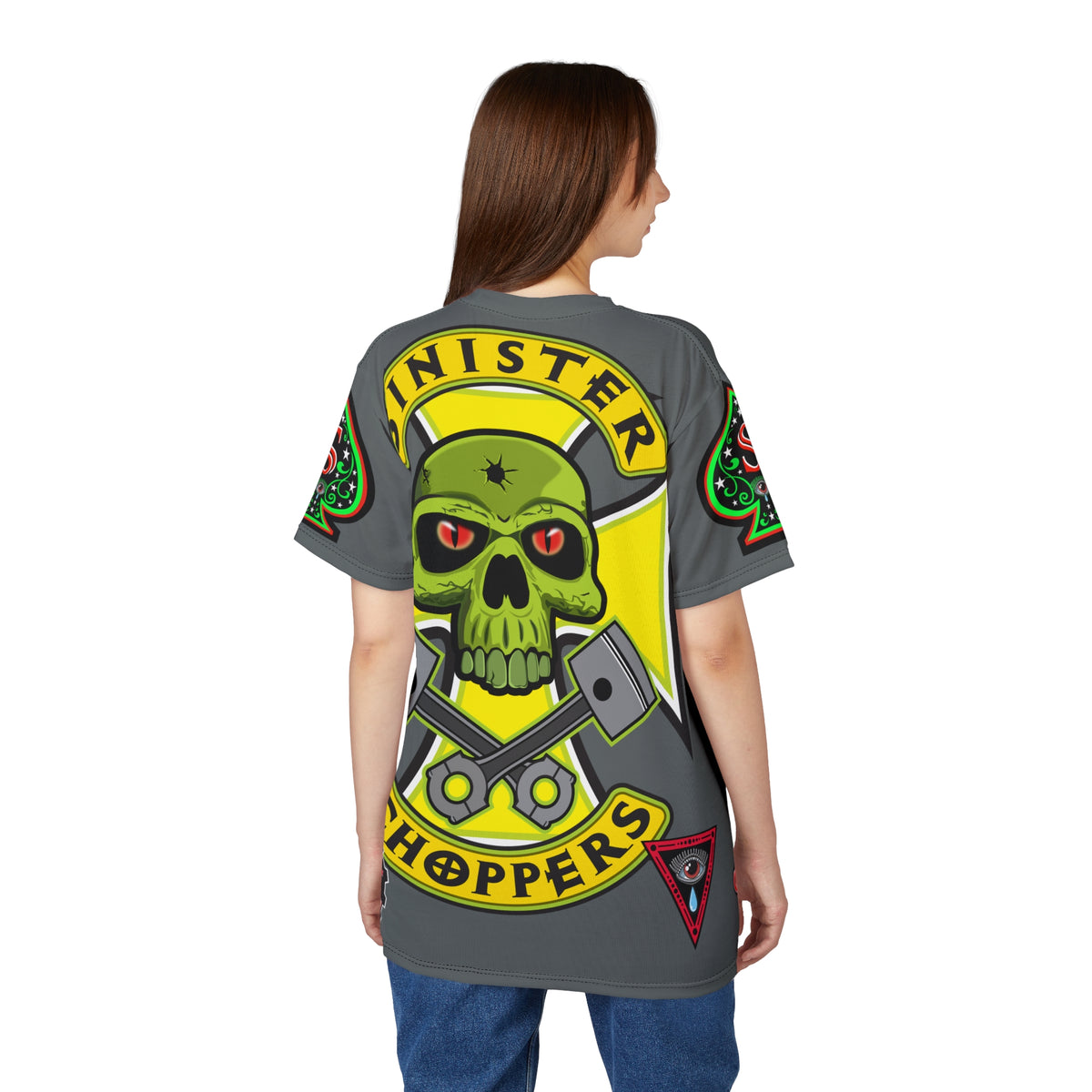 Sinister Choppers Rebel Rider HiViz Super Tee