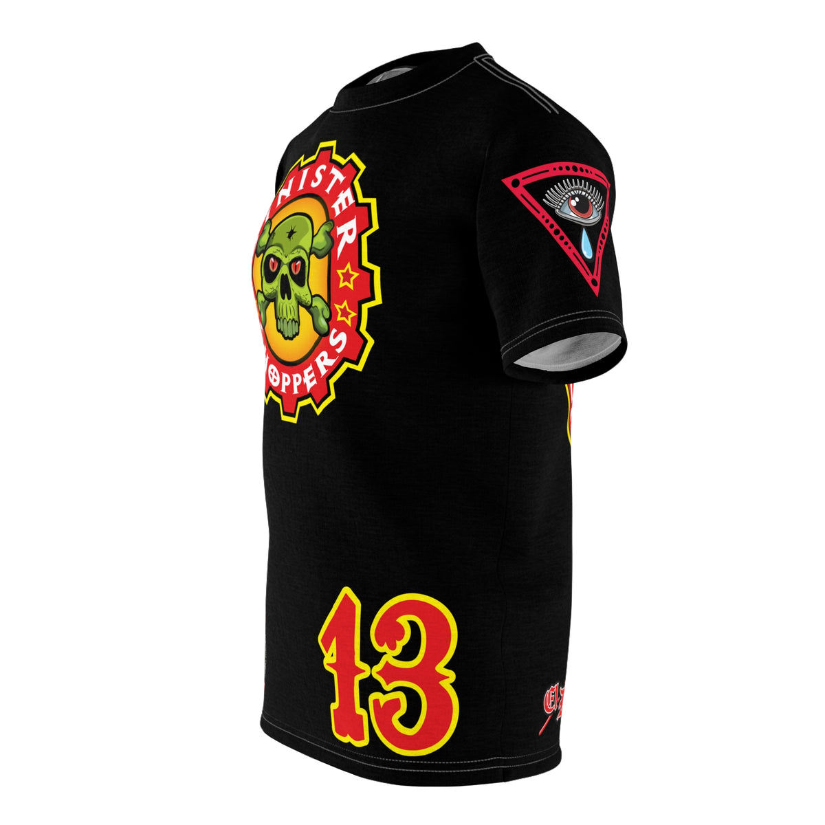 SRT Sinister Choppers  Super Tee - Clean, Beautiful, Design - Outrageous Biker Gear