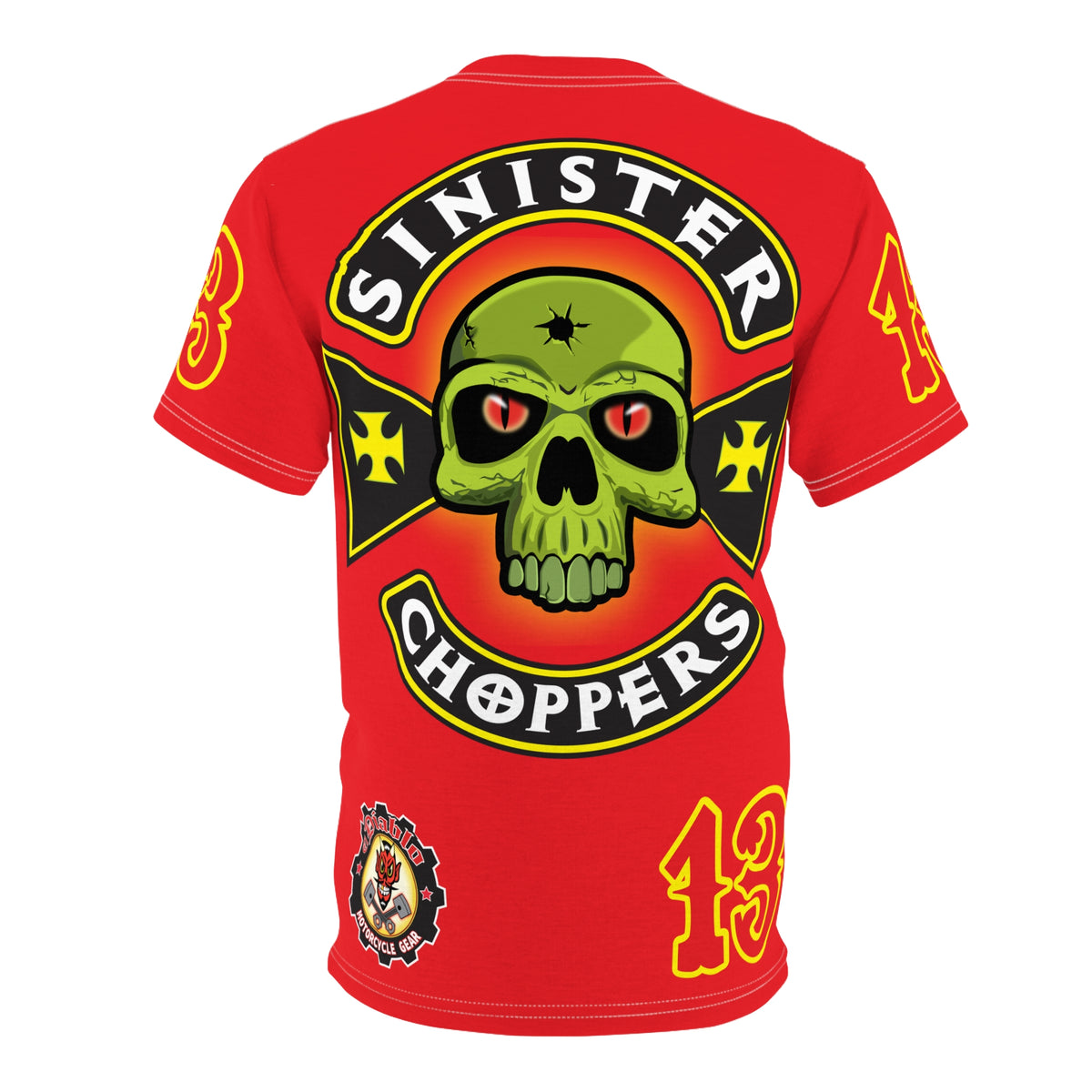 Sinister Choppers - HiViZ Super Tee - Spectacular Custom Motorcycle Riding Gear