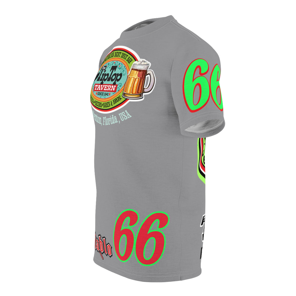 Tip Top Tavern Ace of Spades Super Tee - America's Best Dive Bar - Bikes Beers Babes & Bros.