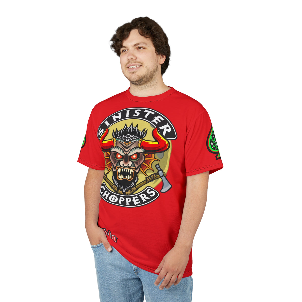 Sinister Choppers HiViz Super Tee - The Very Best Motorcycle Riding Super Tee !!!!!