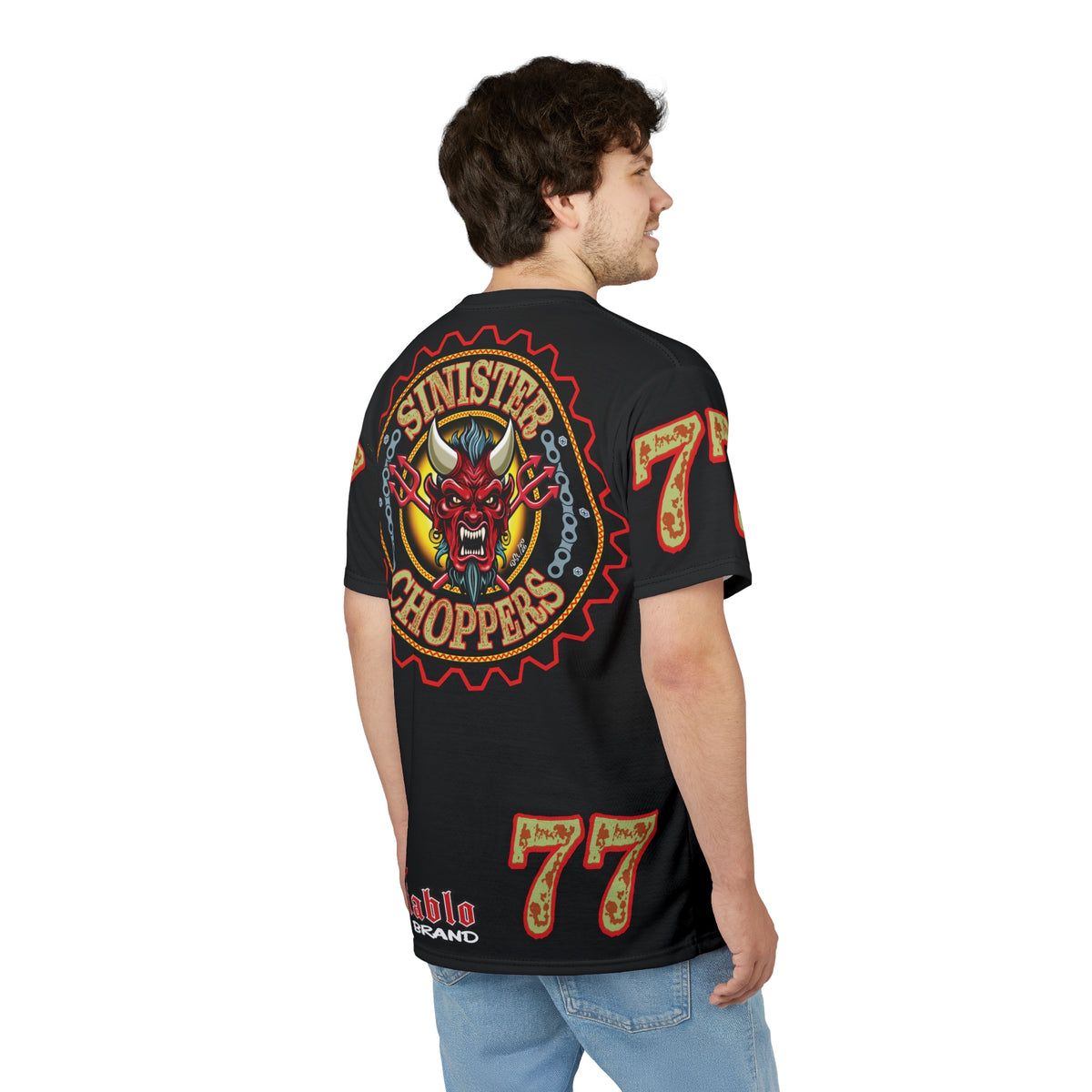 Sinister Choppers BLACKGEAR SPECIAL SUPER T— Ride Cool, Look Cool in our Best Super Tee