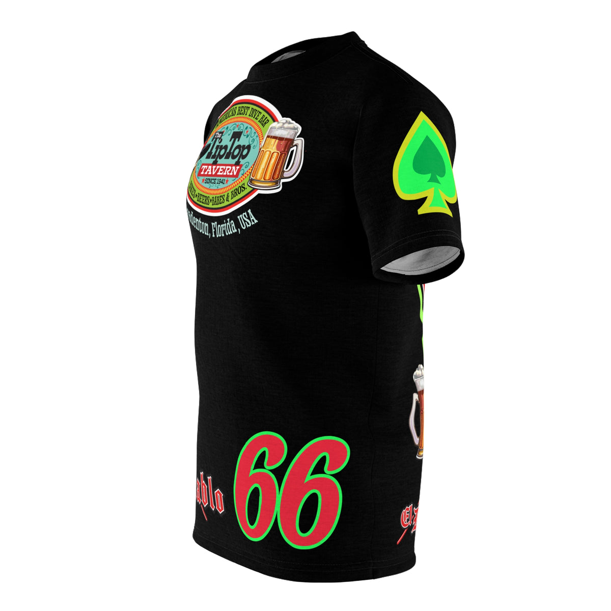 SRT Tip Top Tavern Dive Bar Super Tee - America's Best Dive Bar, Bikes Beers Babes & Bros. - Biker Bar Tee