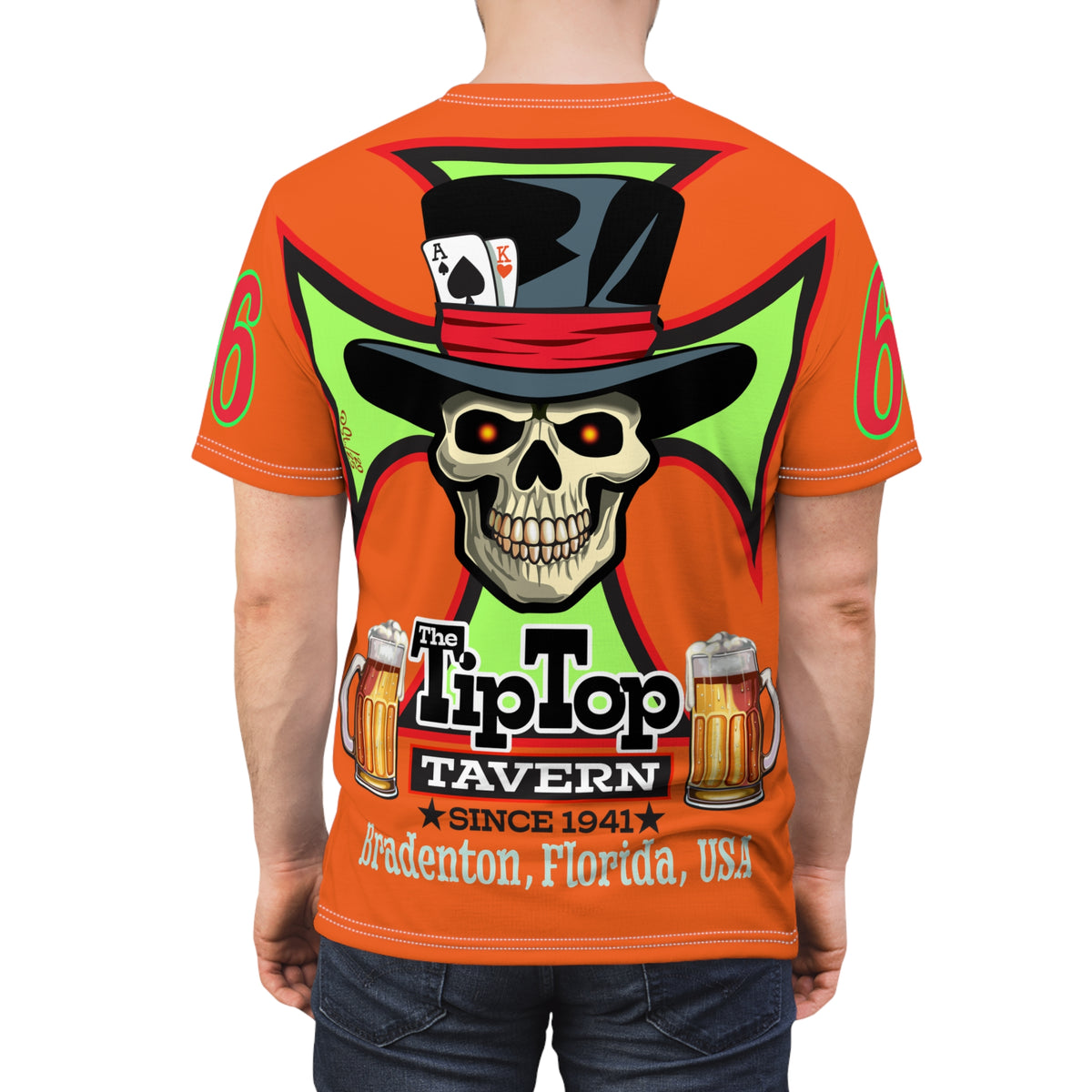 Tip Top Tavern Dive Bar Super Tee (*Limited Edition) - America's Best Dive Bar, Bikes Beers Babes & Bros. - Honouring Biker Bar Tee