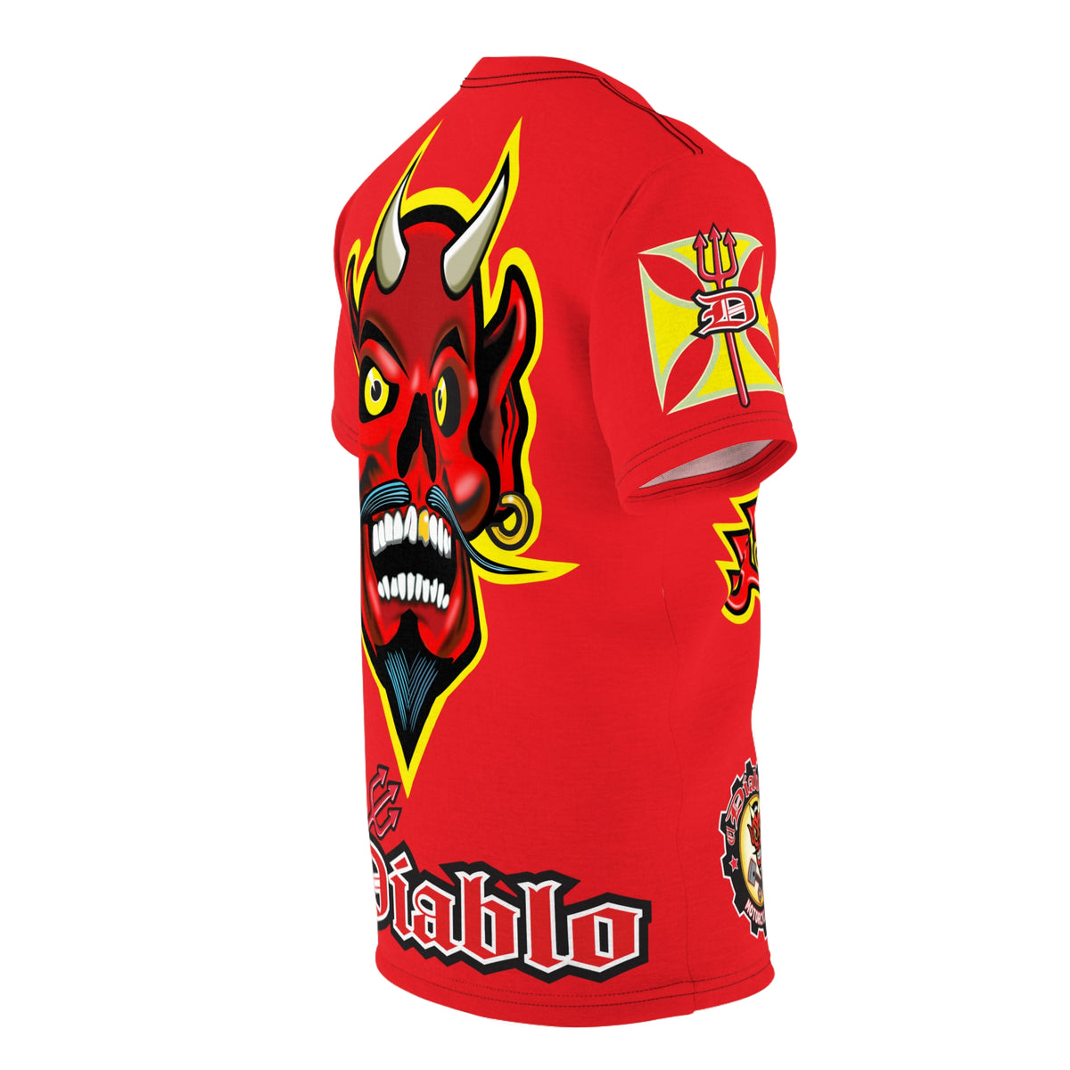 FTW Motorcycle Riders Super Tee - Edgy HiViz Colour Graphics - Show Your Attitude in Style