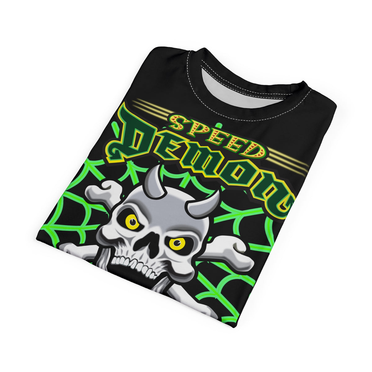 Speed Demon Special Edition HiViz Custom Made Motorcycle Riding Tee