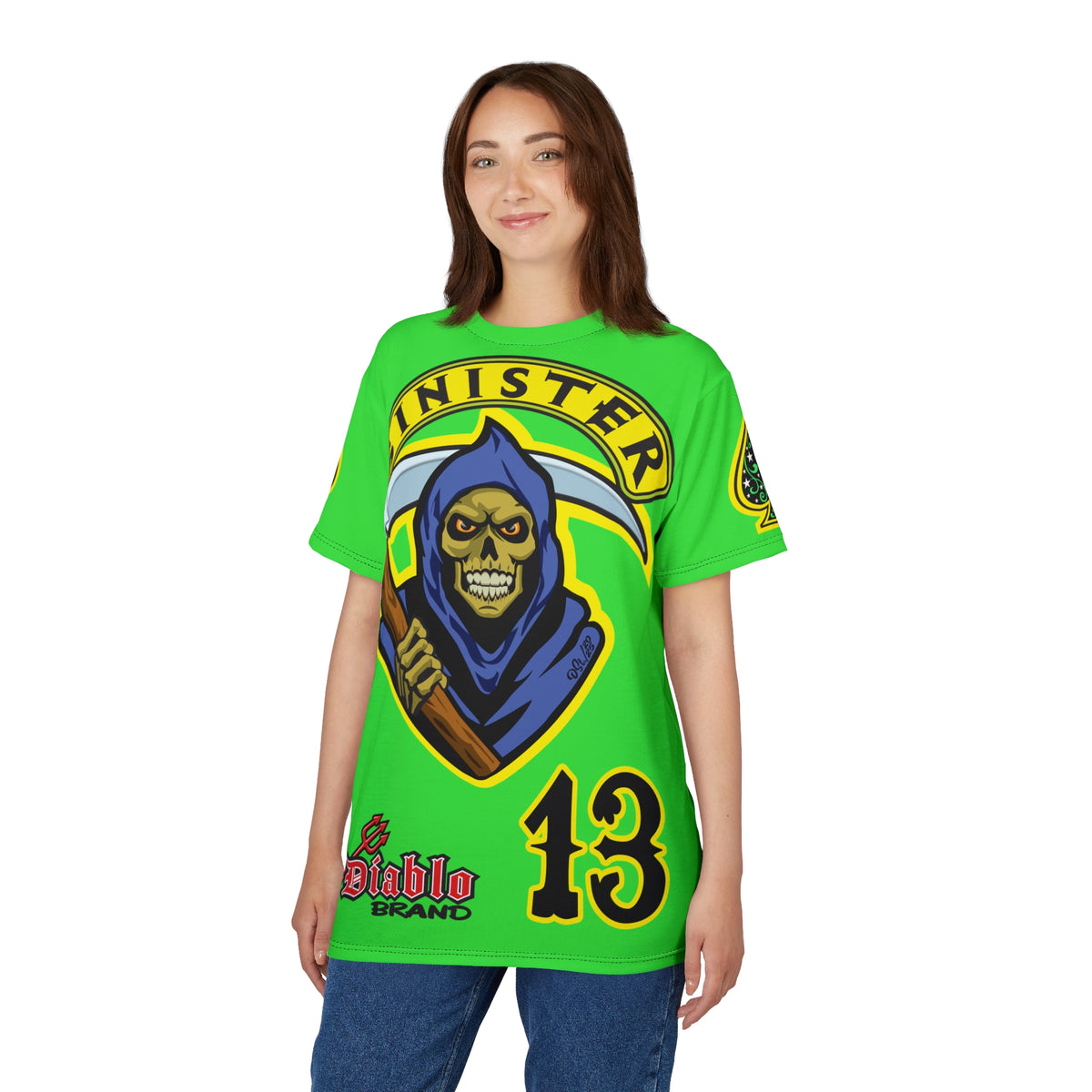VERY SPECIAL  Sinister Choppers Custom Motorcycles - Custom  HiViZ LUMINA  Super Riding Tee - High Performance Riding Wear
