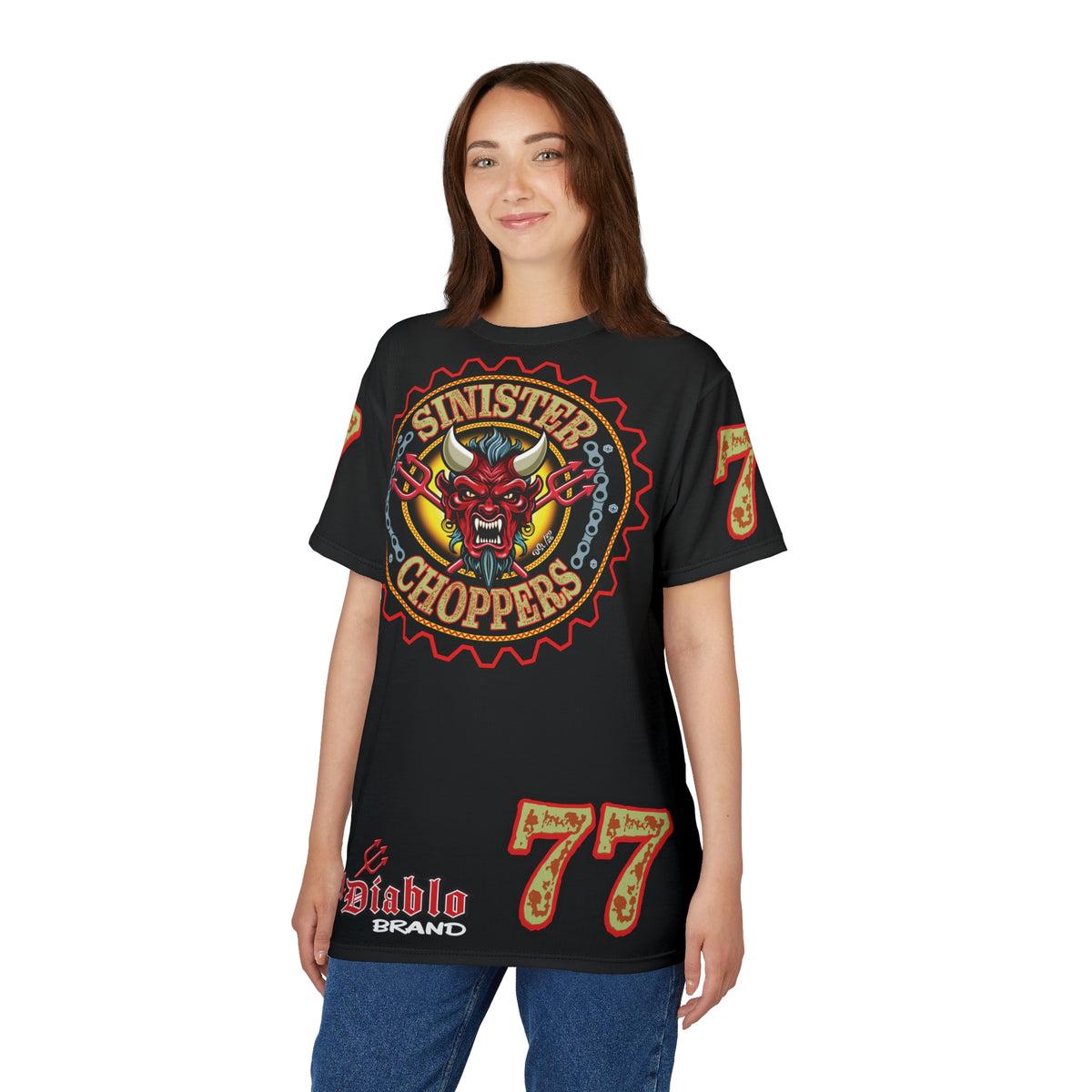 Sinister Choppers BLACKGEAR SPECIAL SUPER T— Ride Cool, Look Cool in our Best Super Tee