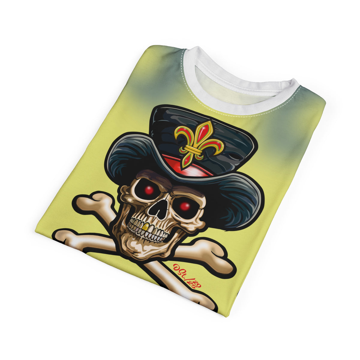 Voodoo Custom Motorcycles HIVIZ TYE DYE BLAST SUPER RIDING TEE - Look Cool, Ride Cool In our Finest Biker Riding Tee
