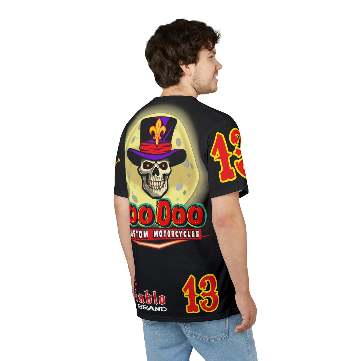 SRT VooDoo Custom Motorcycles Graphic Biker Tee - The Ultimate Riding Gear