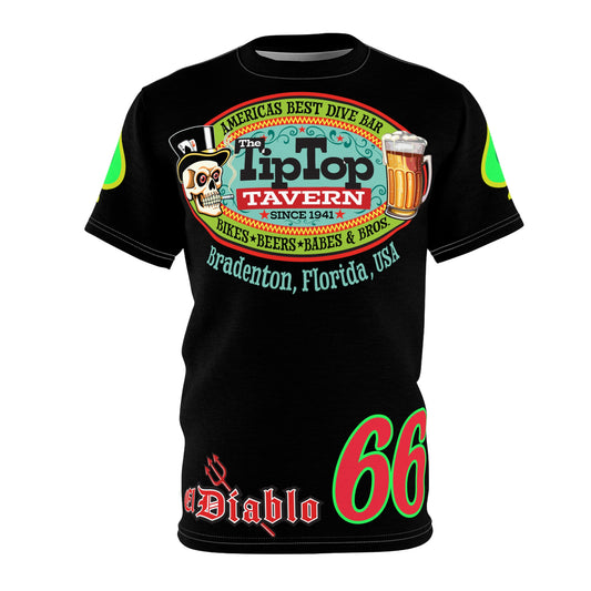 Tip Top Tavern Dive Bar Super Tee - America's Best Dive Bar, Bikes Beers Babes & Bros. - Biker Bar Tee