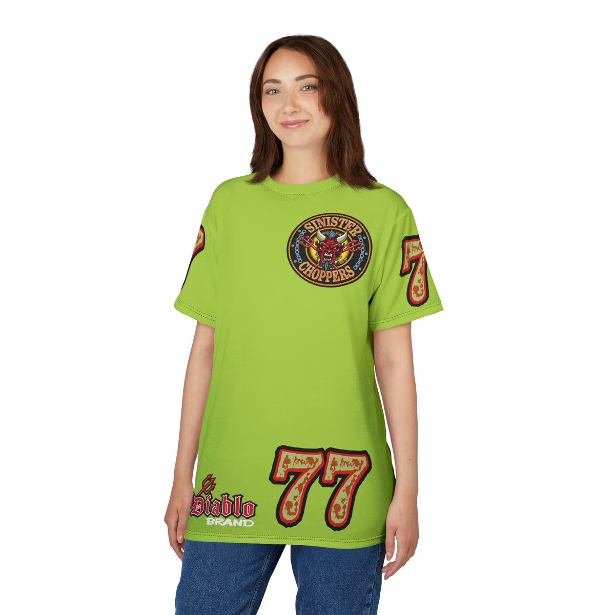 SRT Sinister Choppers HIVIZ SPECIAL SUPER RIDING TEE— Ride Cool Look Cool in our Best Super Tee