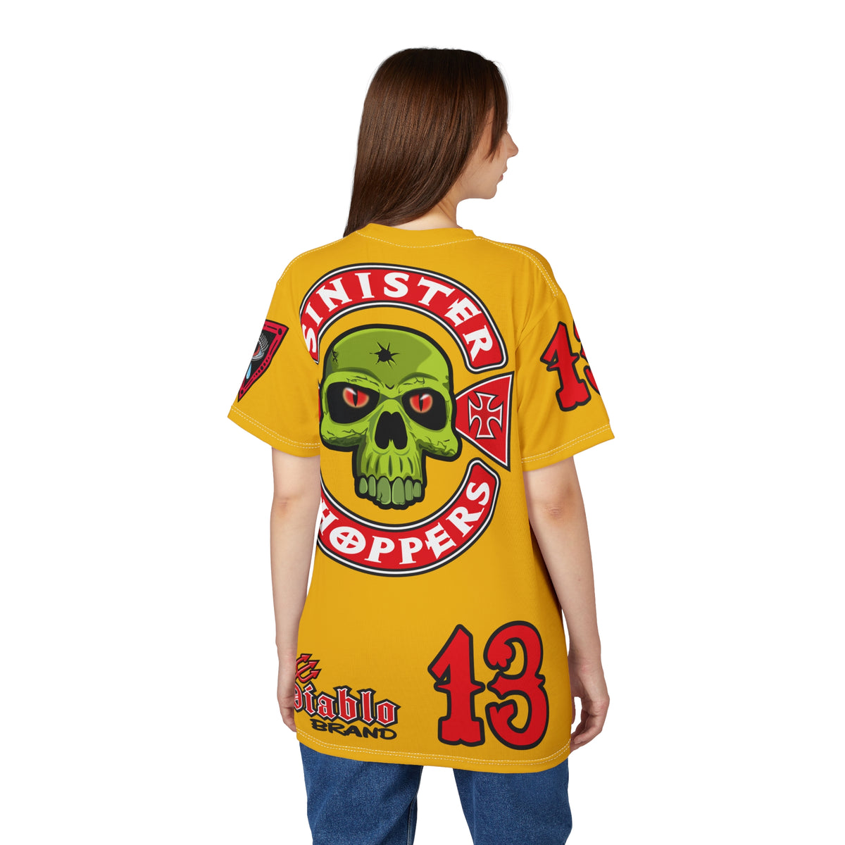 SRT Sinister Choppers  Super Tee - Clean, Beautiful, Design - Outrageous Biker Gear
