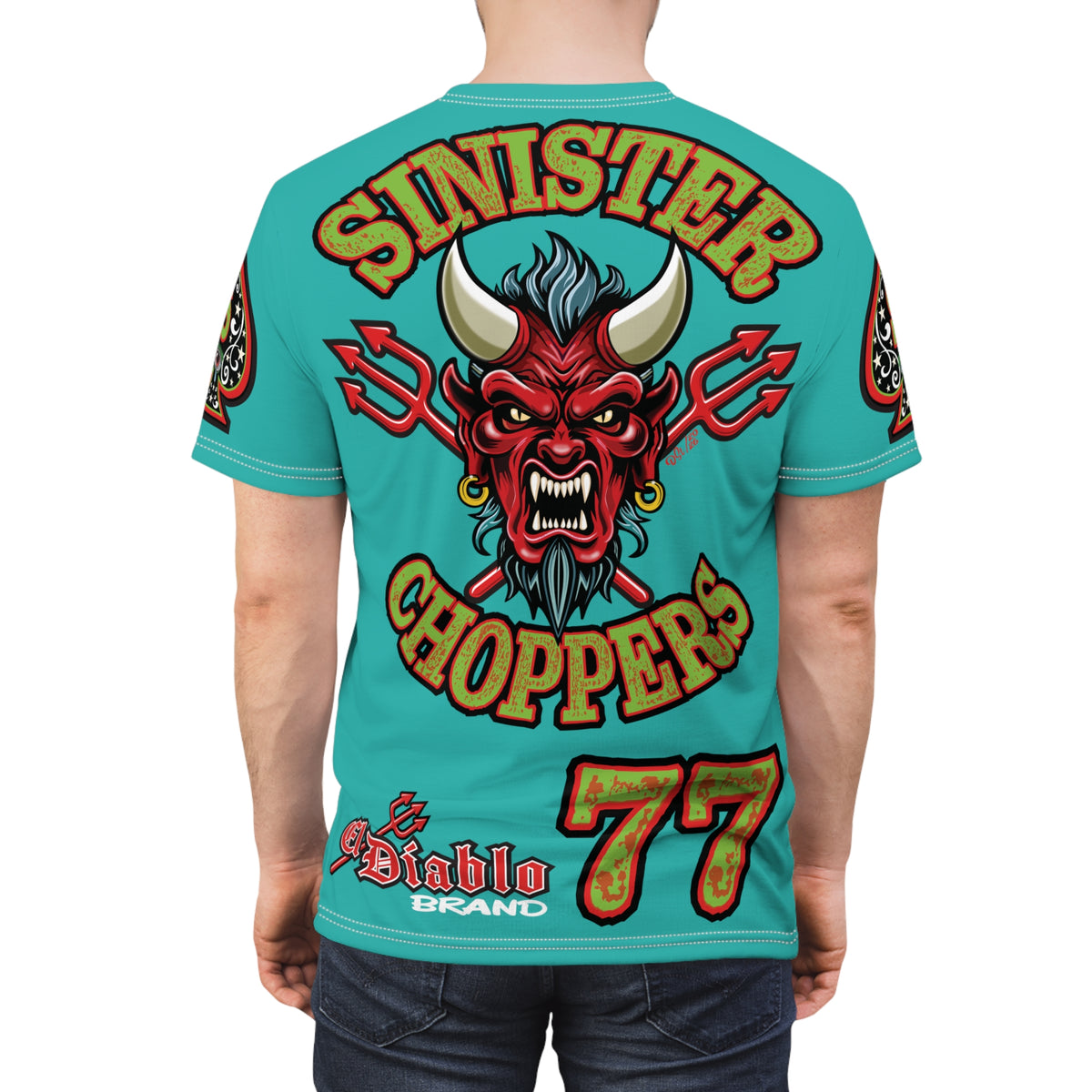 Sinister Choppers MR GREEN SPECIAL SUPER T— Ride Cool, Look Cool in our Best Super Tee