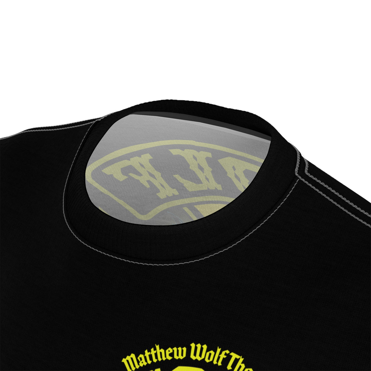 SRT MWT Wolf Customs 13 Black Beauty Graphics -- Super Riding Tee — Retro Motorcycle Club Shirt, The Best Biker Riding Tee EVER !!!