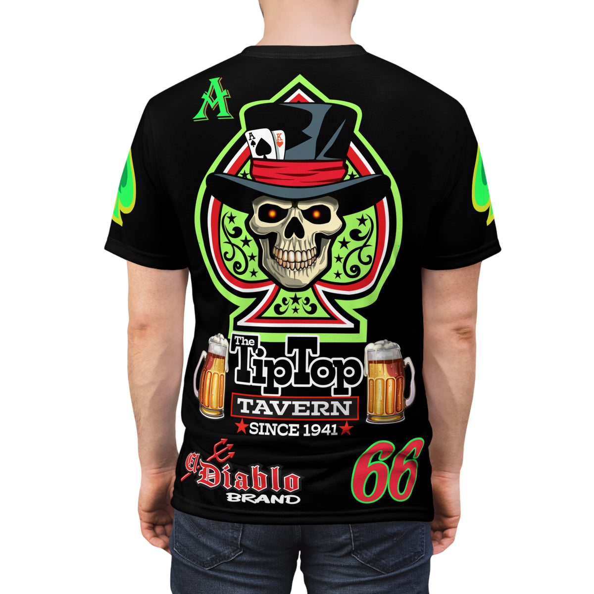 SRT Tip Top Tavern Dive Bar Super Tee - America's Best Dive Bar, Bikes Beers Babes & Bros. - Biker Bar Tee