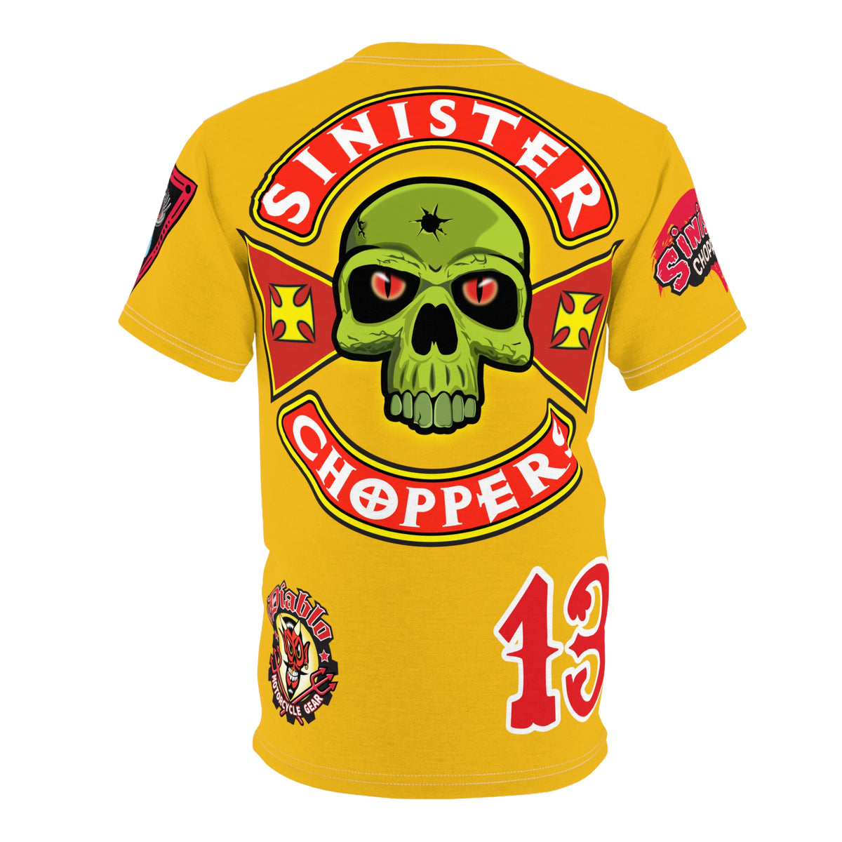Sinister Choppers  Custom Designed HiViz Super Tee