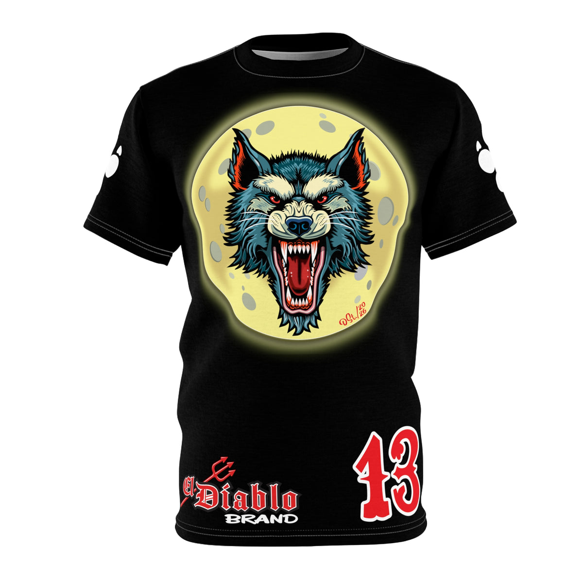 Copy of MWT Wolf Custom Motorcycles Super Tee — Viciously Cool High Performance Motorcycle Riding Shirt