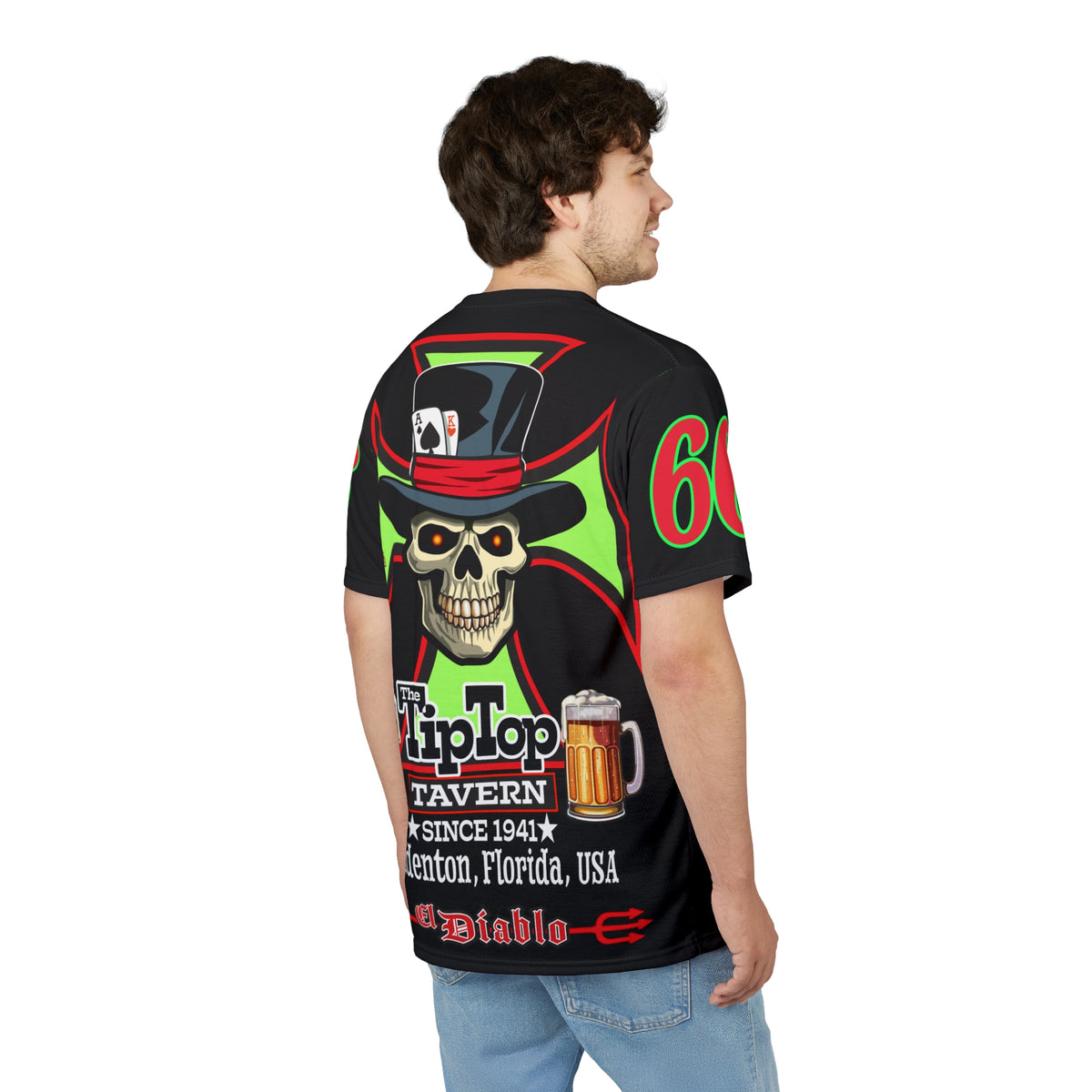 Tip Top Tavern Dive Bar Super Tee (*Limited Edition) - America's Best Dive Bar, Bikes Beers Babes & Bros. - Honouring Biker Bar Tee