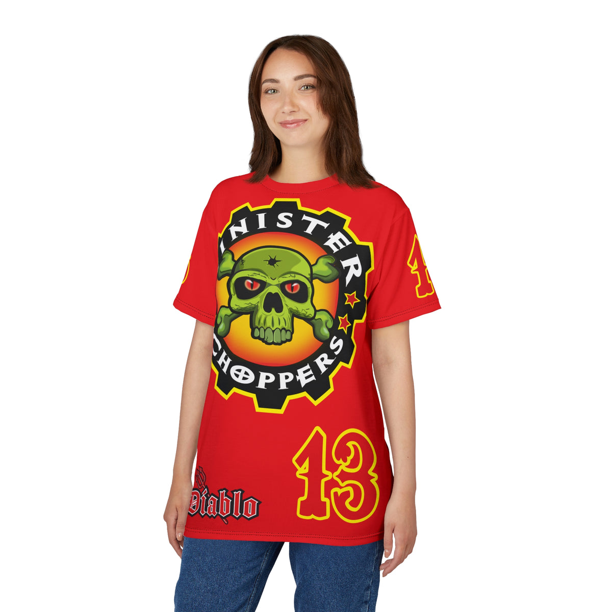 Sinister Choppers - HiViZ Super Tee - Spectacular Custom Motorcycle Riding Gear