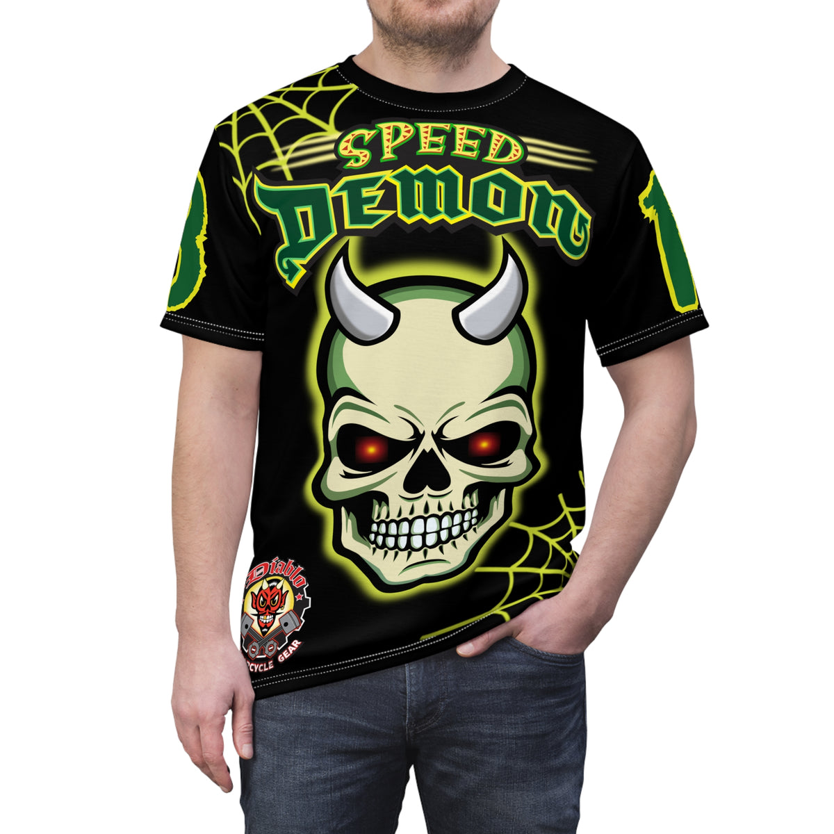 Speed Demon Bare Bones Super Tee - Badass Riding Gear