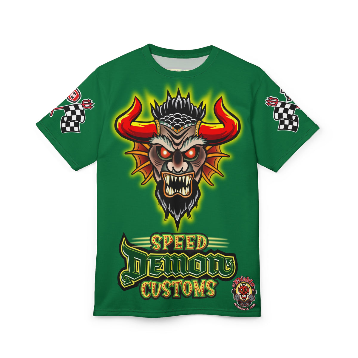Speed Demon Motorcycle Riders HiViz Super Tee