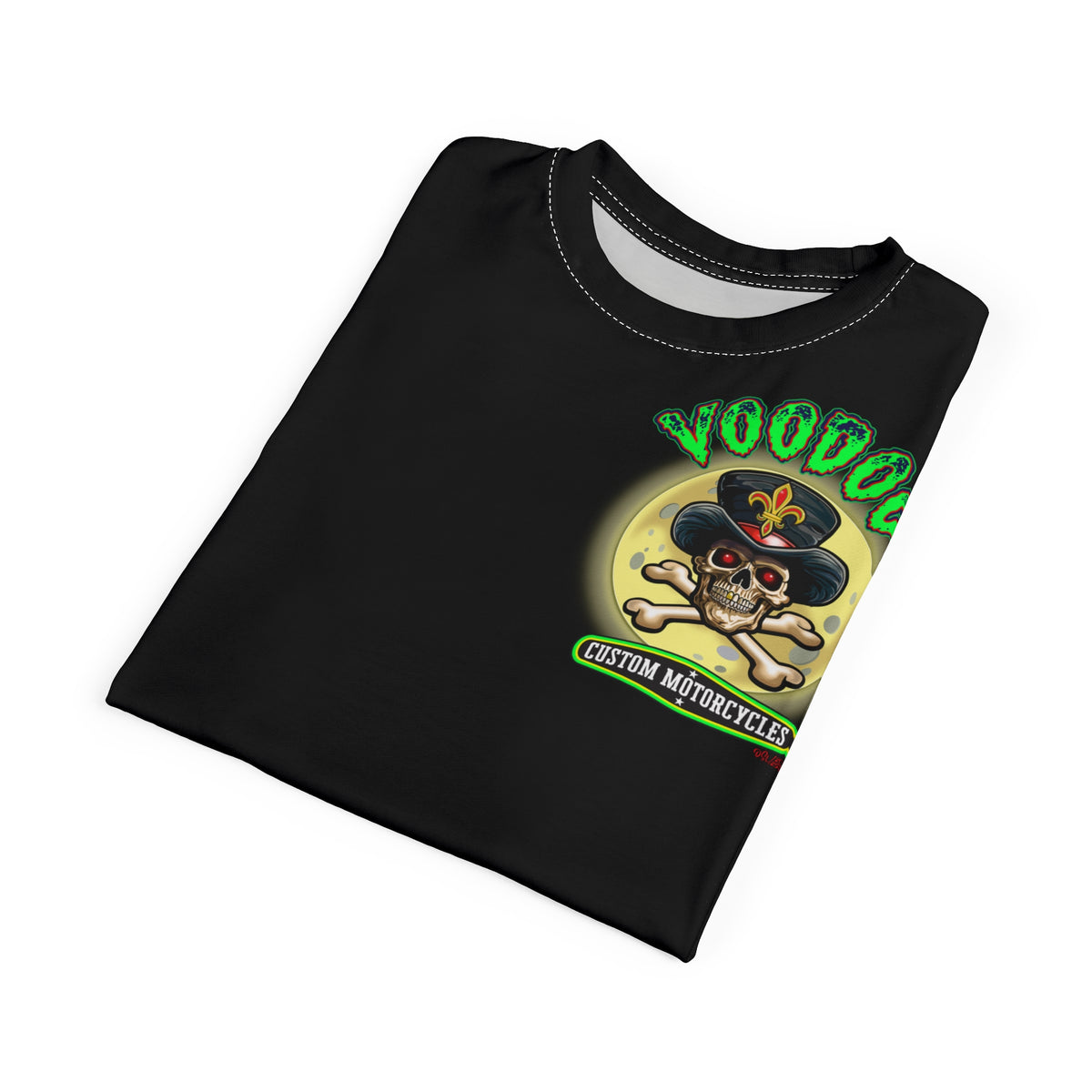 SRT VooDoo Customs Ragin' Cajun Custom Biker Riding Super Tee