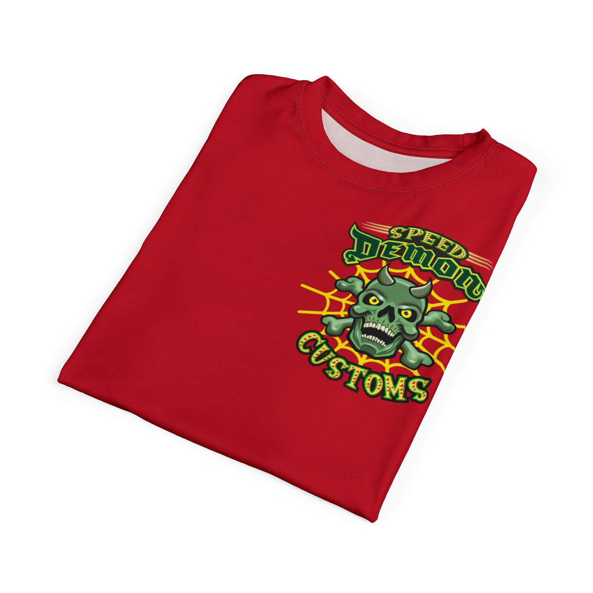Speed Demon HiViz Unisex Cut & Sew Tee (AOP)