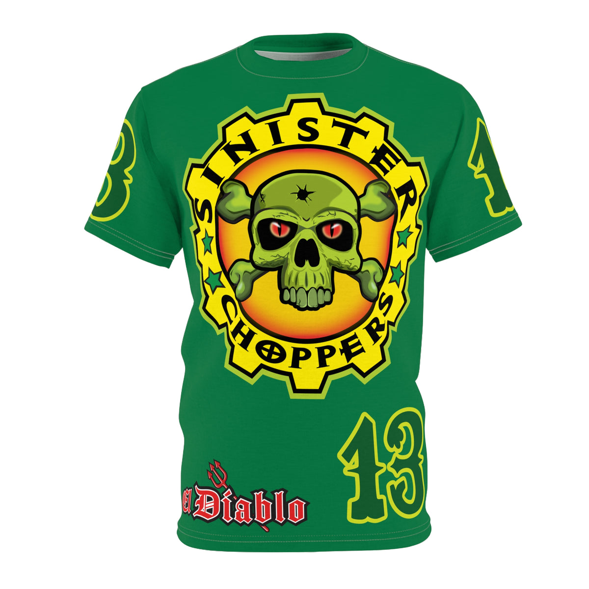Sinister Choppers - HiViZ Super Tee - Spectacular Custom Motorcycle Riding Gear