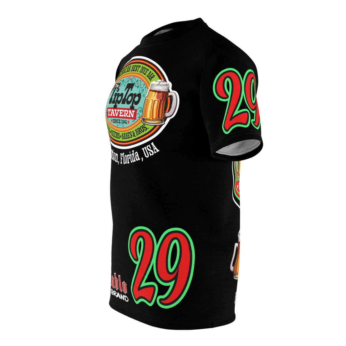 Tip Top Tavern Dive Bar Super Tee - America's Best Dive Bar, Bikes Beers Babes & Bros. - Biker Bar Tee