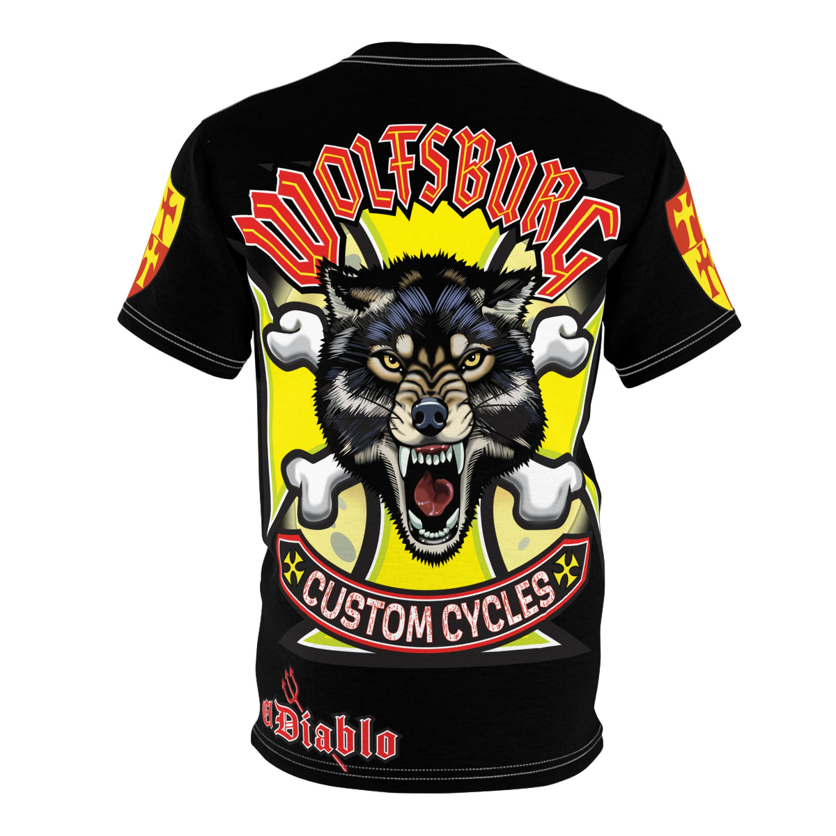 Wolfsburg Custom Cycles HiViz Super Tee