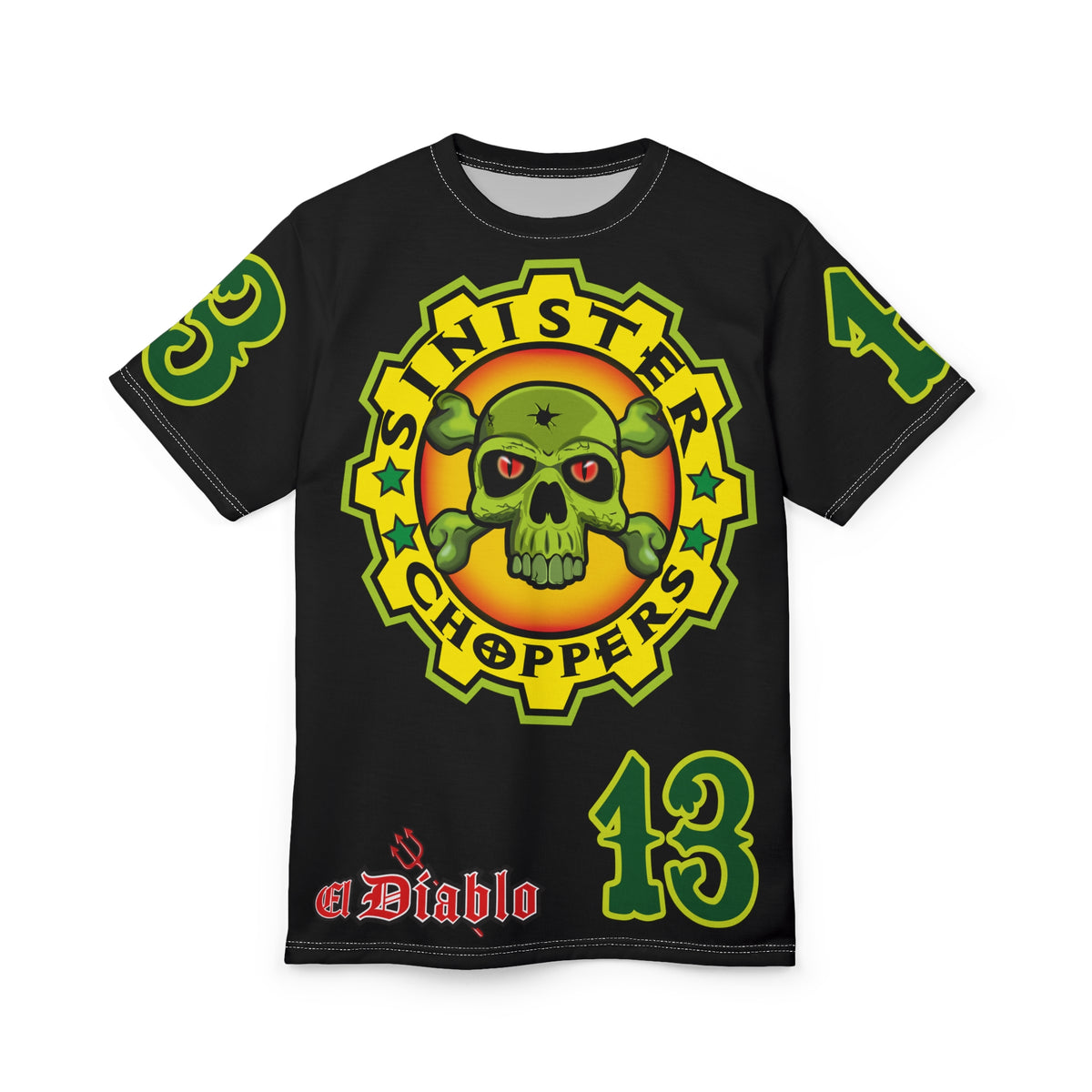 Sinister Choppers - HiViZ Super Tee - Spectacular Custom Motorcycle Riding Gear