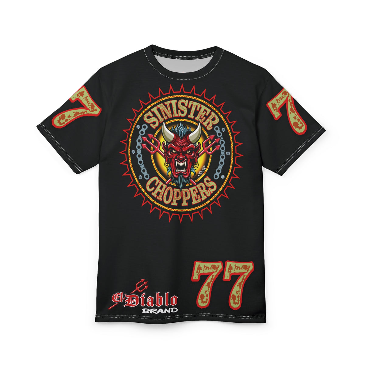 Sinister Choppers BLACKSTAR SPECIAL SUPER T— Ride Cool Look Cool in our Best Super Tee